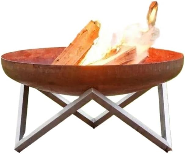 Outdoor Fireplaces XOutdoor Courtyard Fire Pit Bonfire Brazier Home Garden Heating Stove Camping Furnace BBQ Grill Patio Furniture Fire Pits