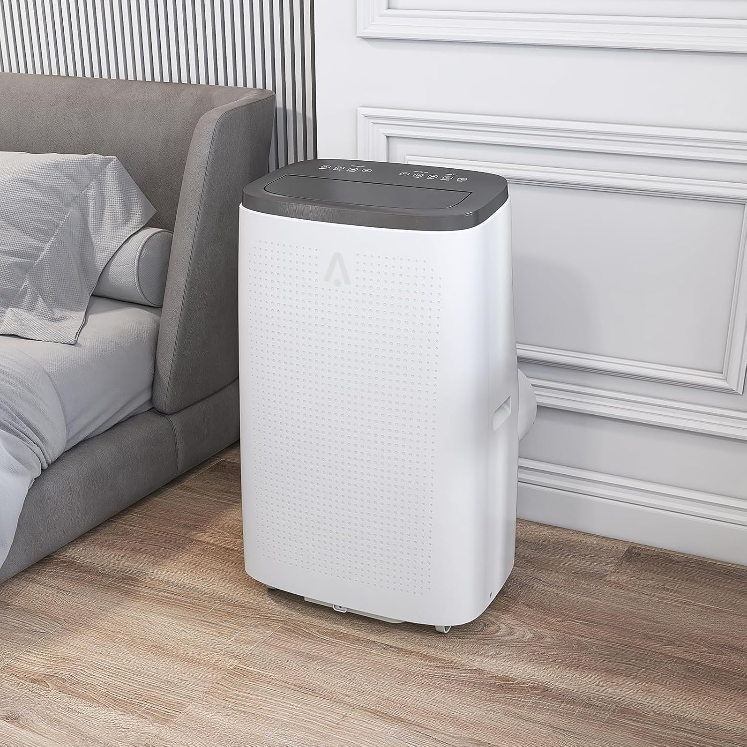 14000 BTU Portable Air Conditioner, 700 Sq Ft Coverage, 3-In-1 Cooling, Fan, Dehumidifier, 50 DB Quiet, Remote & 24-Hour Timer, for Bedroom, Office, Living Room
