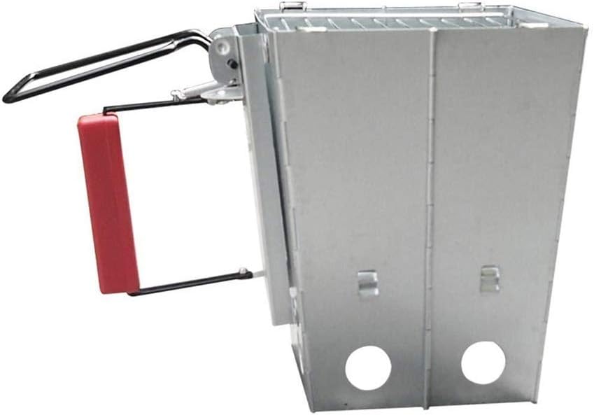 BBQ Grill Outdoor Metal Grill, Charcoal Starter, Barbecue Quick Start Camping Fire Carbon Storage Barrel Cooking Stove