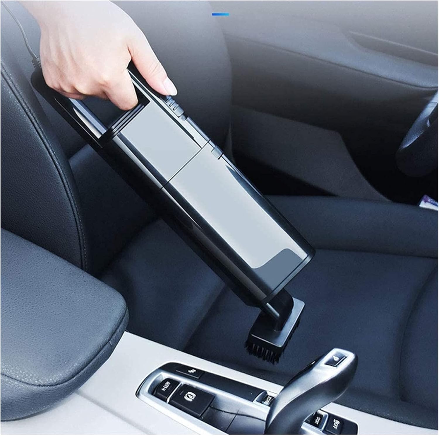 Car Vacuum Cleaner Portable Cordless Handheld Fast Charge High Power Rechargeable 4000Pa Vacuum for Home/Office/Car Cleaning (Color : A) (B)