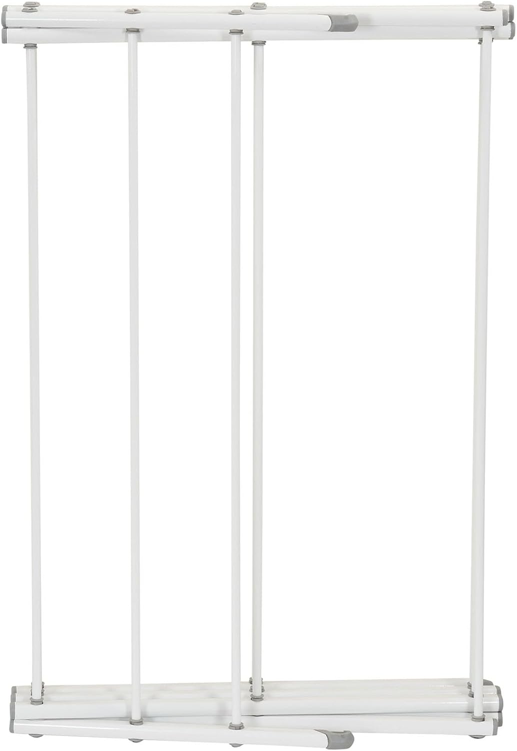 Household Essentials White 5119-1 Indoor Metal Clothes Drying Rack for Laundry