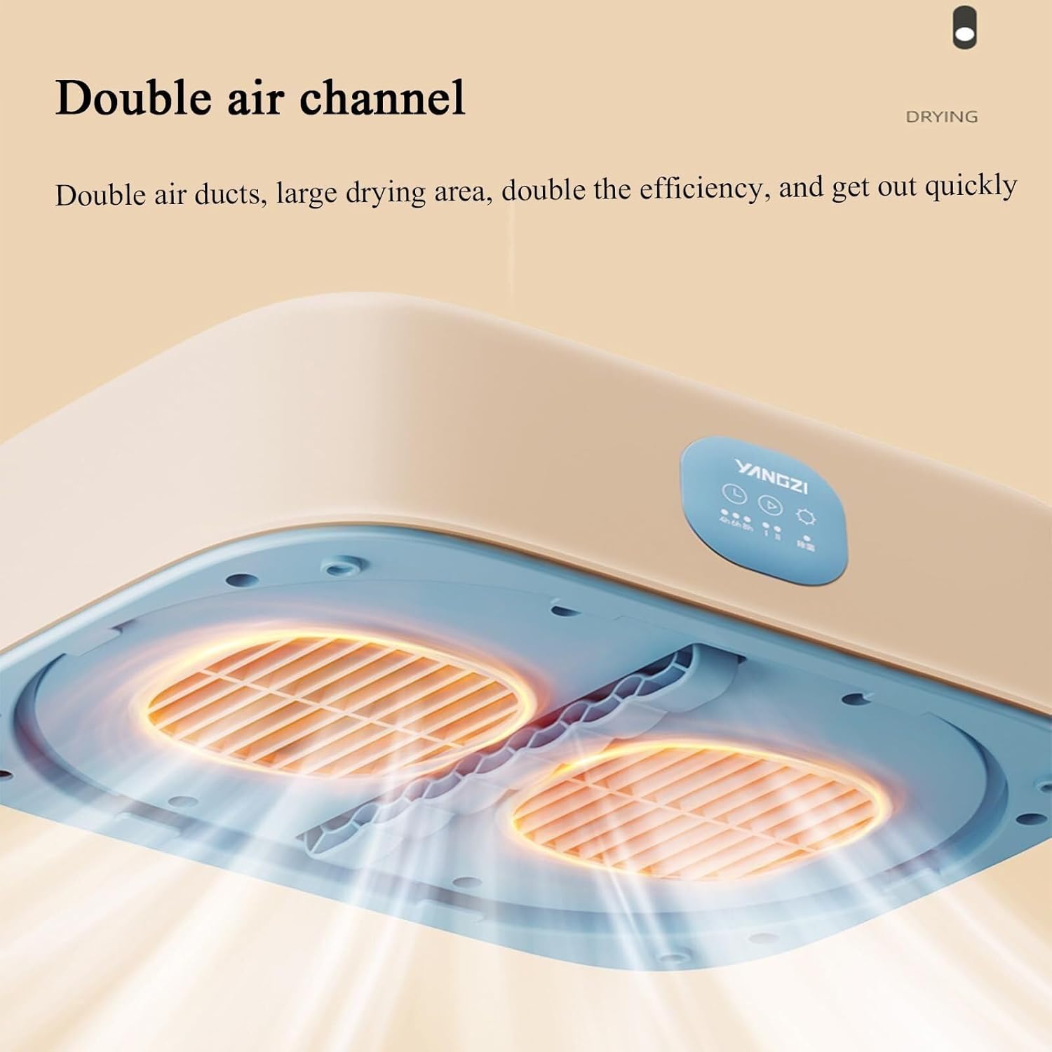 Dormitory Dryers, Household Small Foldable Portable Clothes Dryers, Mini Warm Air Clothes Dryers