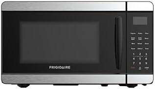 Frigidaire Countertop Microwave - Digital Control Panel - 6 Auto Cooking Settings - 10 Power Levels - Child Safety Lock - 0.7 Cu. Ft., Stainless Steel