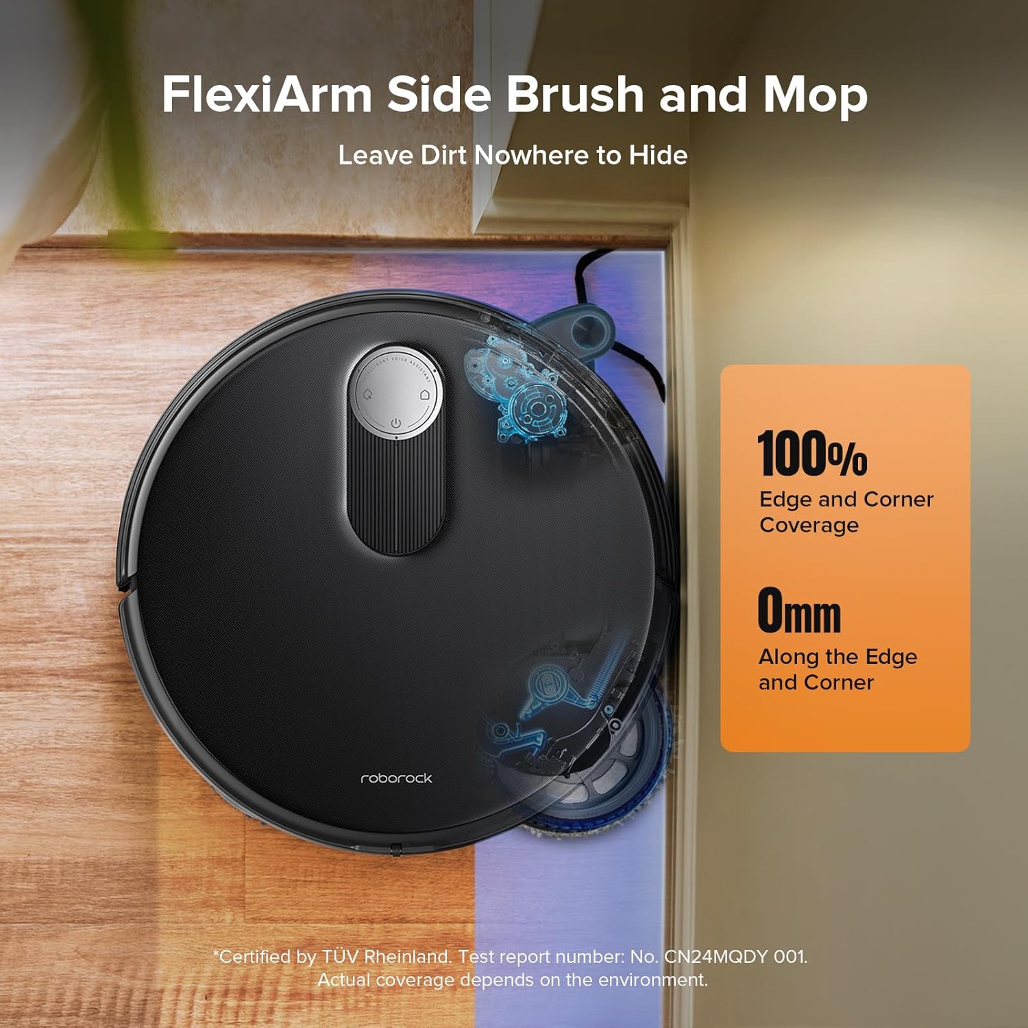 roborock Qrevo Slim Robot Vacuum and Mop with Washable Filter