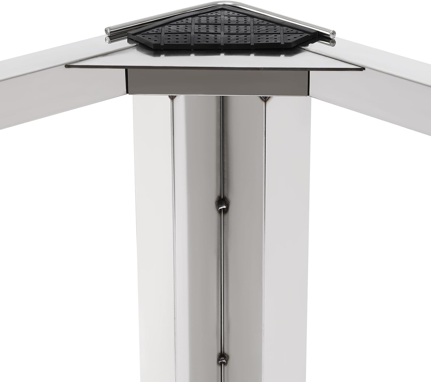 Laundry Pedestal,Heavy-Duty Stainless Steel Washing Machine Stand,12inch Height Universal Washer and Dryer Pedestal Adjustable Refrigerator Stand for Furniture Washing Dryer (Silver)