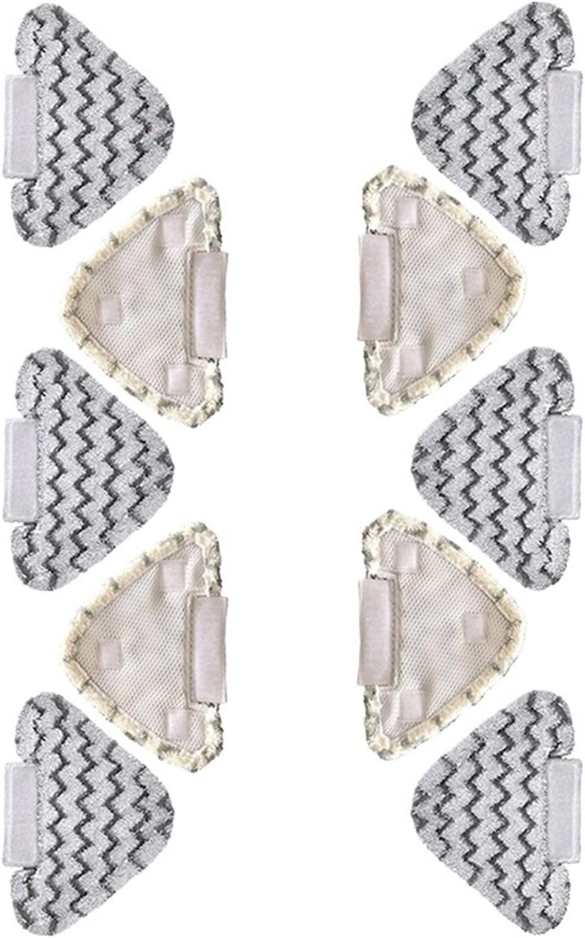 10Ppcs Shark Steam Cleaner Parts Mop Pads,Compatible For P3/P5/P8/S3973/S5003/S6001 Triangle Replacement Cloths