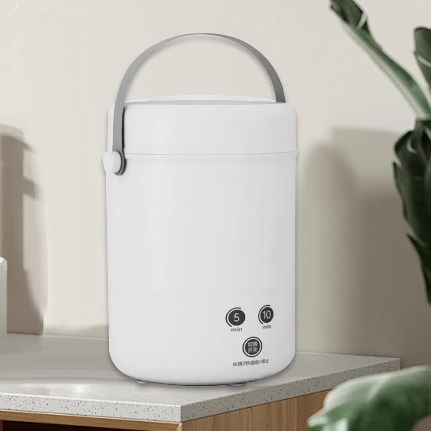 Generic Portable Washing Machine Laundry Washer Cleaning for Underwear, Clothes, Sock, Small Delicates Bucket Washer for Home RV, white