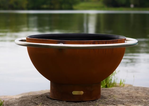 48 in. Bella Luna Beautiful Moon Wood Burning Fire Pit