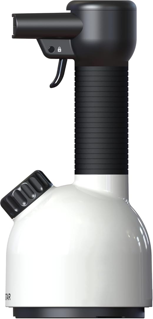 Laurastar IGGI Handheld Steamer in Pure White: Disinfects Fabrics & More