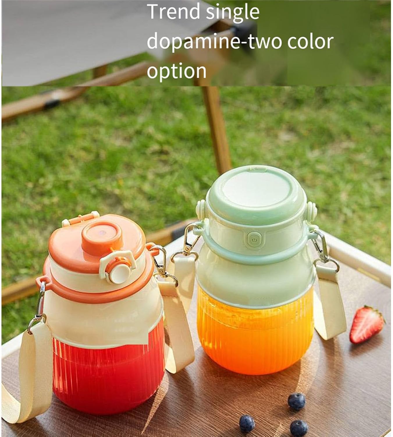 Small Juicer Multifunctional Portable Mixing Cup Fully Automatic Household Juice Cup Fruit Mixing Juice Cup 5V,Orange