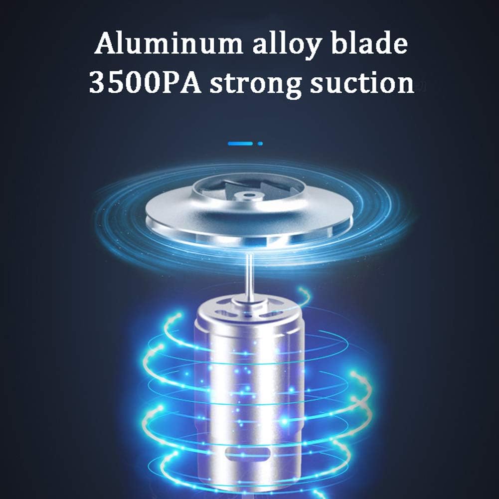 Cordless Handheld Vacuum Cleaner, Auto Vacuum Cleaner with HEPA Filter, Wet Dry Vacuum for Pet Hair, Home and Car Cleaning