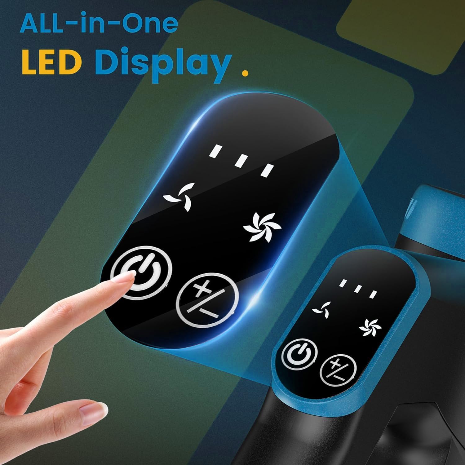 Zefiro Cordless Vacuum Cleaner,45Mins Runtime Stick Vacuum, Anti-Tangle and 1.5L Dust Cup, Lightweight Vacuum for Hardwood Floor Carpet Pet Hair