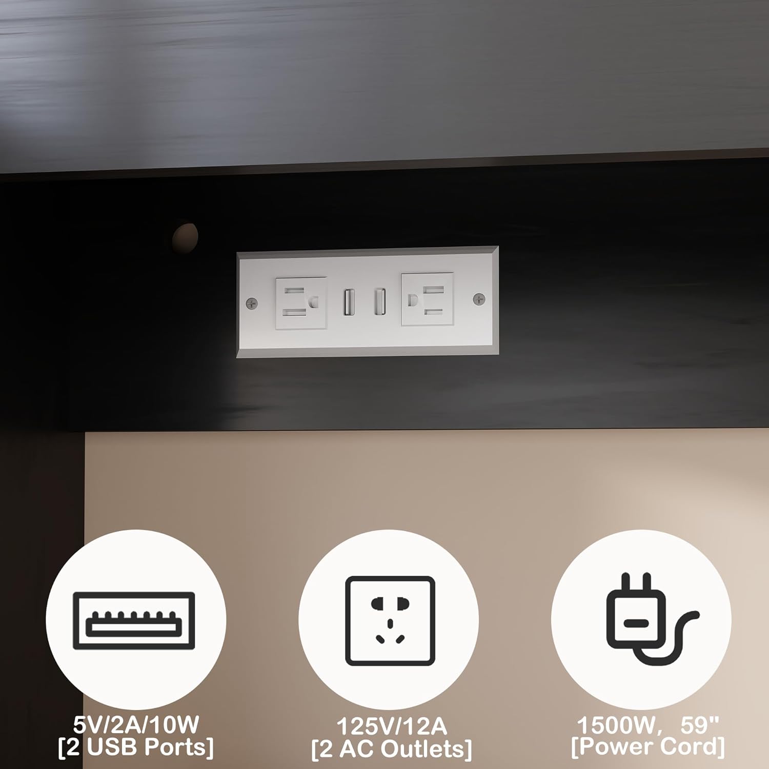 Kitchen Pantry Cabinet with Hutch: 71