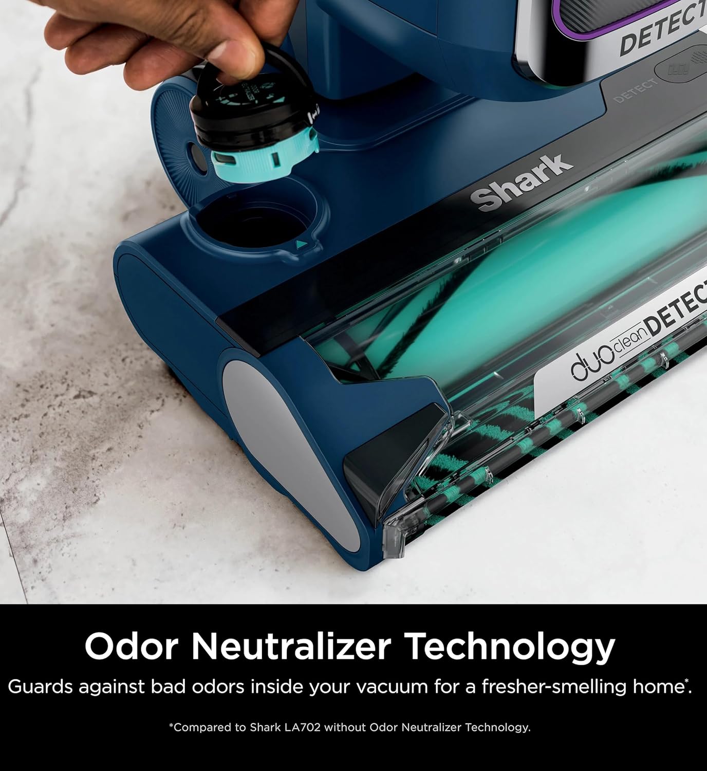 Shark Detect Performance Lift-Away Advanced Upright Vacuum with DuoClean, Odor Neutralizer & Anti-Allergen Technology, Direction Detect, LED Headlights, 3 Cleaning Tools (Renewed)