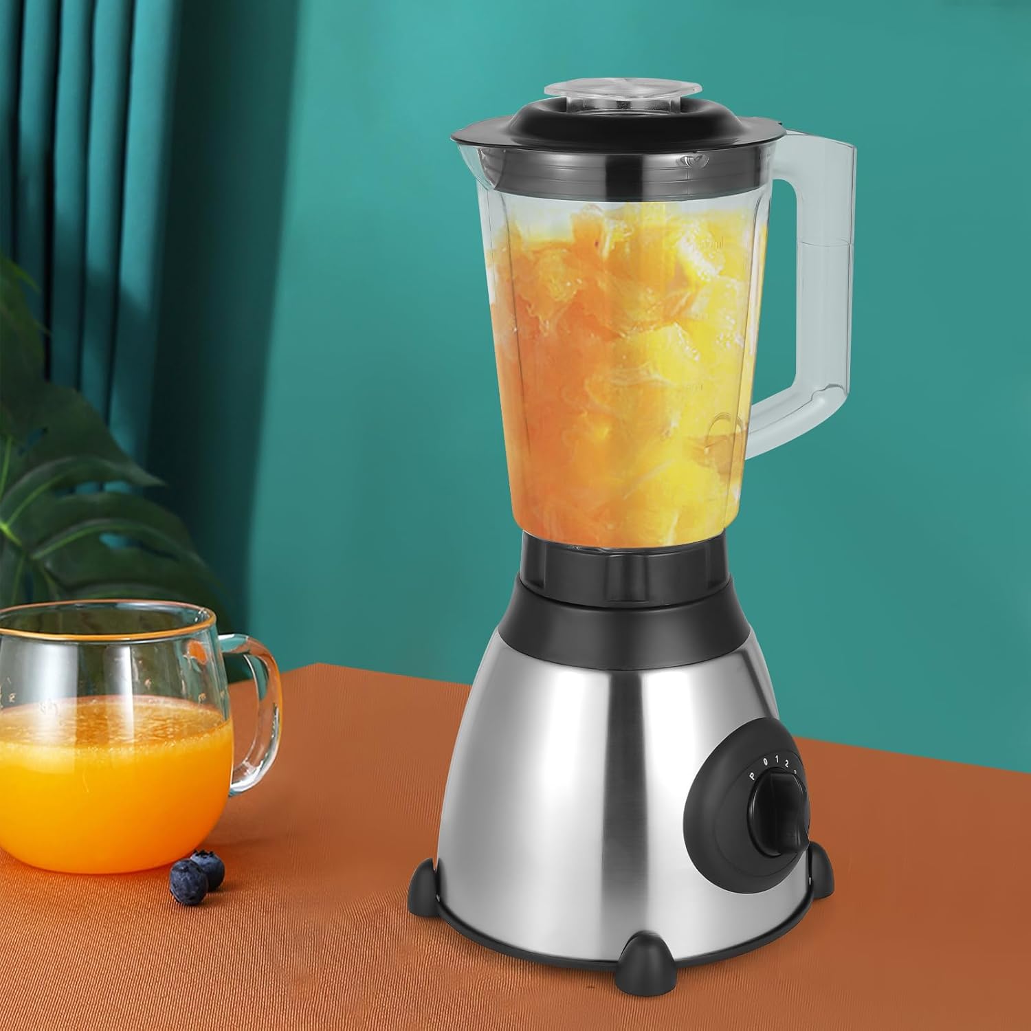 Portable Blender for Shakes and Smoothies 54 Oz Countertop 800W Smoothies Maker with 5 Speeds & To-Go Lids Grinder Single Serve Mixer Blender for Shakes and Smoothies