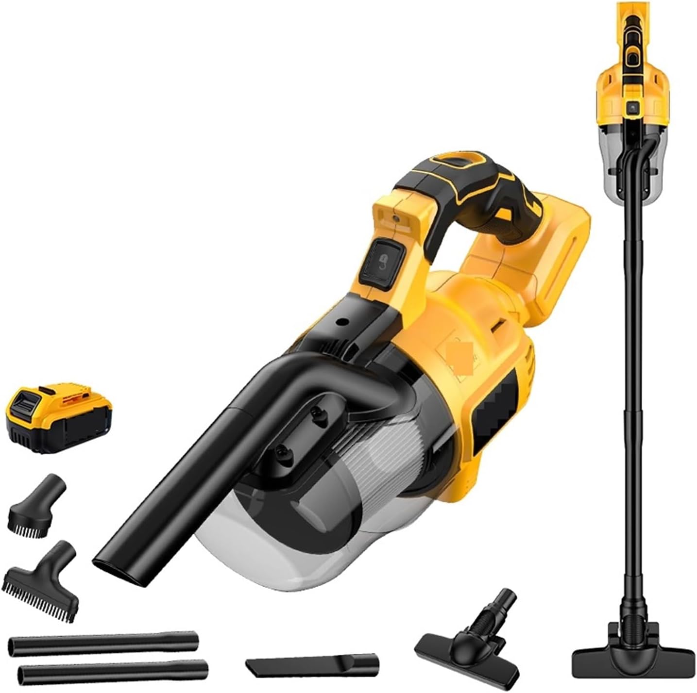 Cordless Handheld Vacuum Cleaner with Brush Rechargeable Cleaning Too，Compatible for Floor/Carpet