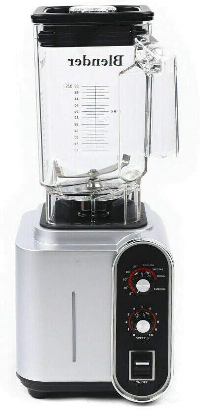 110V 2200W Electric Blender Mixer Commercial Smoothie Blender for Shakes and Smoothies with 10-Gear Optional Speed Suitable for Home or Commercial Use 24000r/min