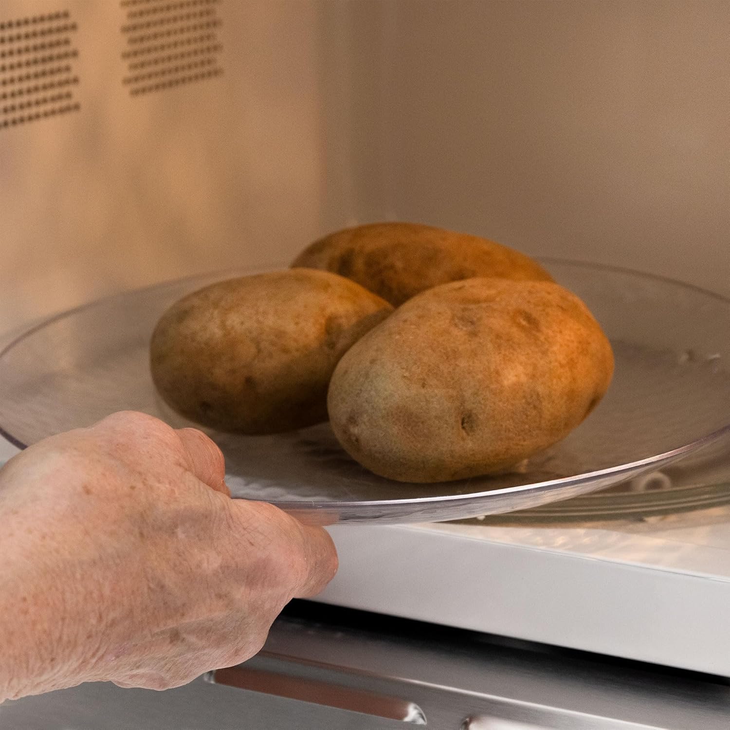 RecPro Over the Range RV Microwave | .9 cubic ft Stainless Steel Microwave with Trim Kit | 900 Watt | Direct Replacement for Greystone