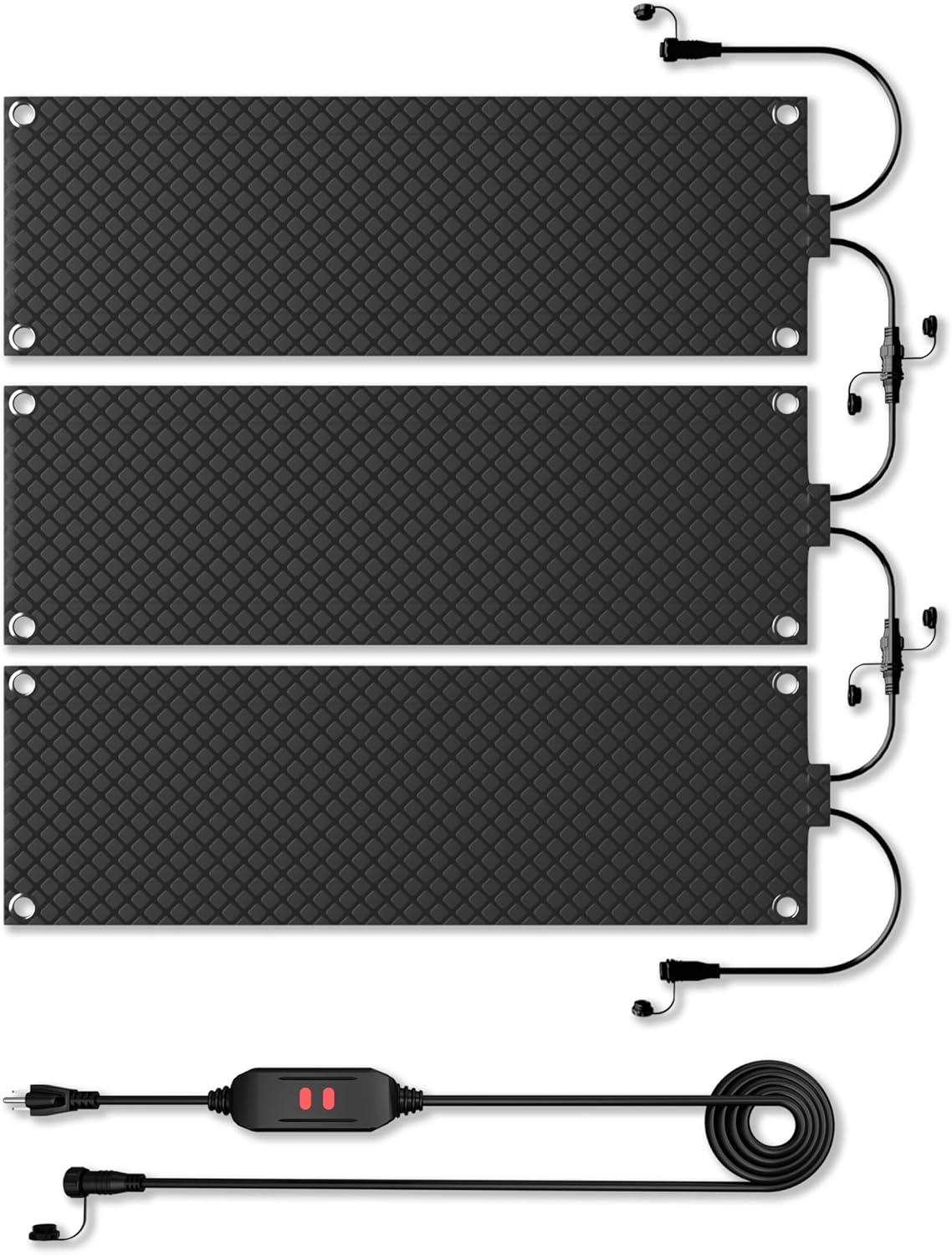 Heated Snow Melting Mat for Stairs, 3 Pack 10