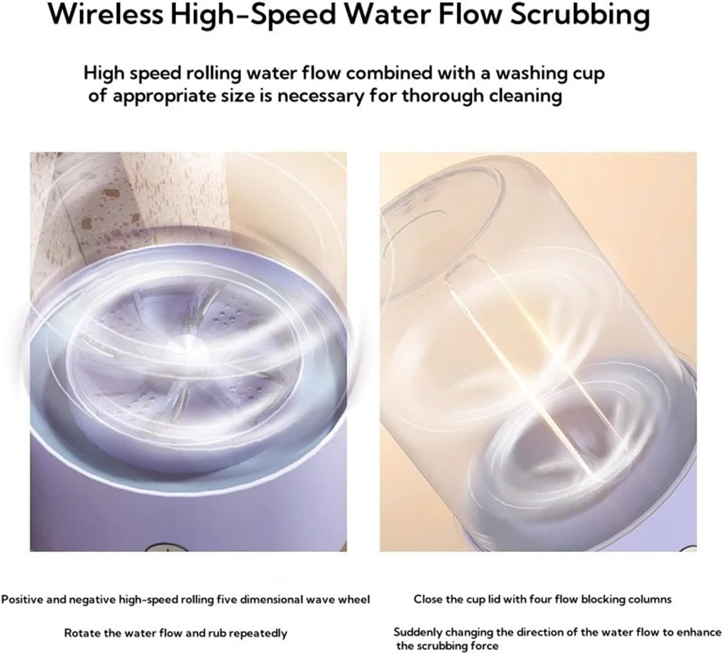 Mini Rechargeable Washing Machine Underwear Travel Portable Small Socks Washing Machine Dehydratable Portable Laundry Bucket,for Travel,Camping, RV & Dorms