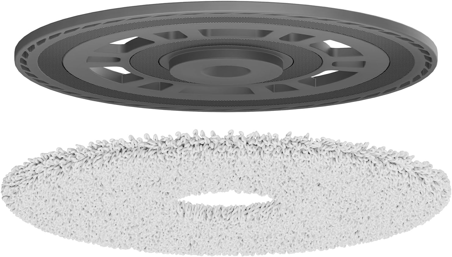 DREAME L40s Ultra AE Robot Vacuum Cleaner (White) and Mop Pads (4pcs)