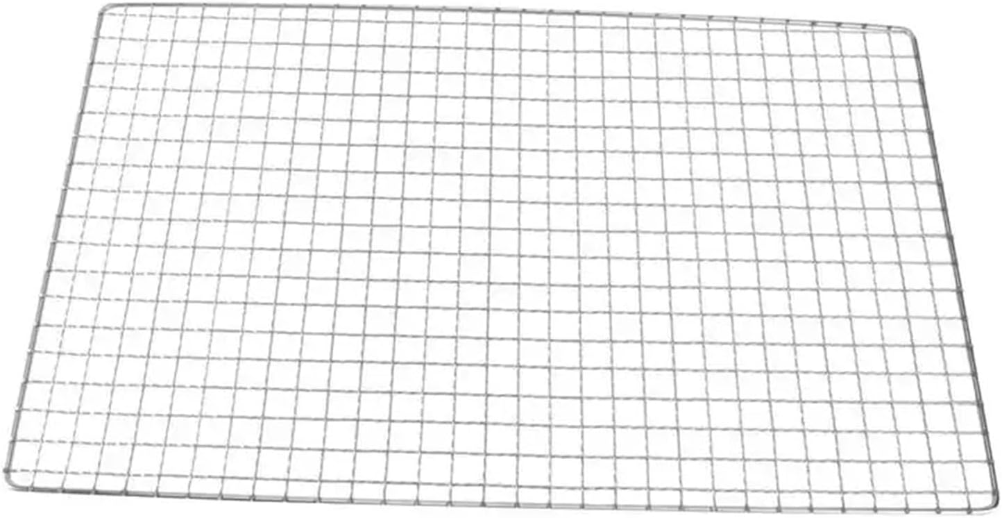 Stainless Steel BBQ Grill Mesh,Camping Grill, Grids Grates Barbecue Grilling Mat Replacement Mesh Wire Net Grilling Mesh Outdoor Activities Cook BBQ Accessories