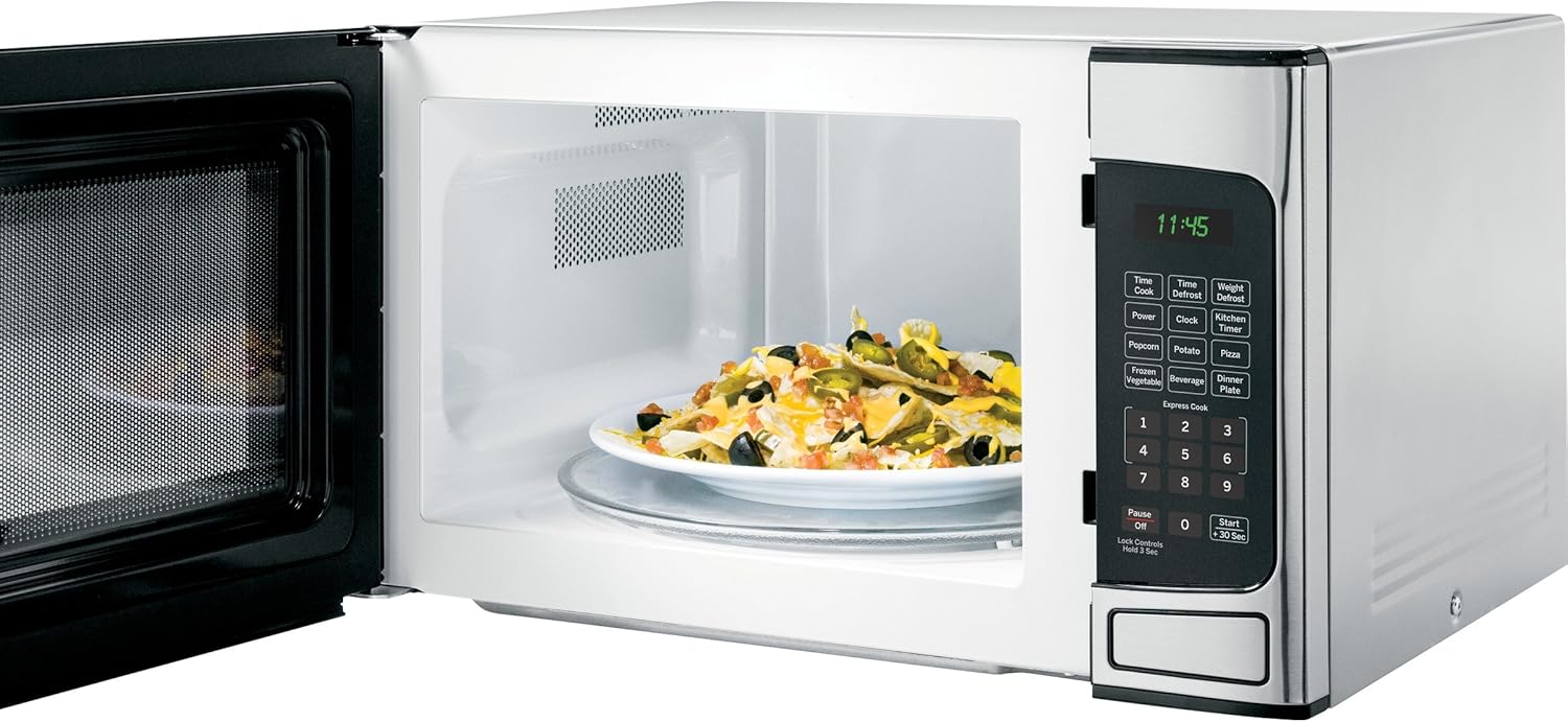 GE JES1145SHSS 1.1 Cu. Ft. Capacity Countertop Microwave Oven