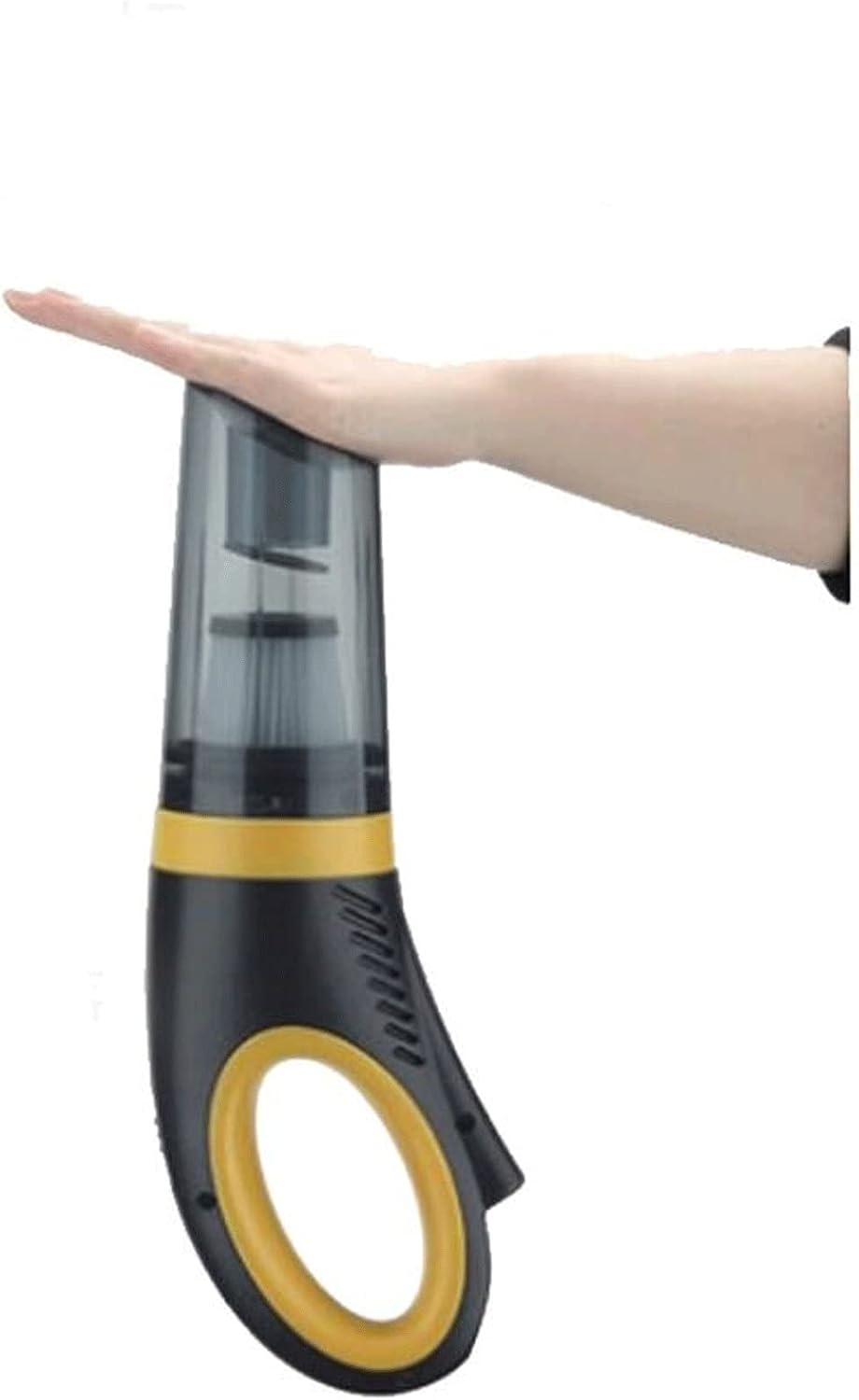 Hand held Vacuum Vacuum Cleaner Cordless USB Vacuum Cleaner Car Vacuum Cleaner Handheld Vacuums Dry and Wet (Color : Yellow)