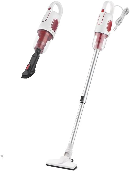 Quiet Stick Vacuum Cleaner Light Weight, 12000 Pa Powerful Suction Handheld Corded Upright Vacuum Cleaner with HEPA Filter, 700W Hi Power Motor Stick Vacuum for Pet Hair Hardwood Floors, Car