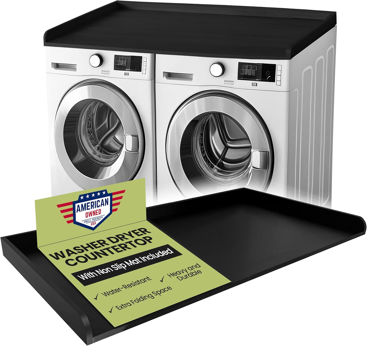 RELODECOR Washer and Dryer Countertop with Non-Slip Mat - 54