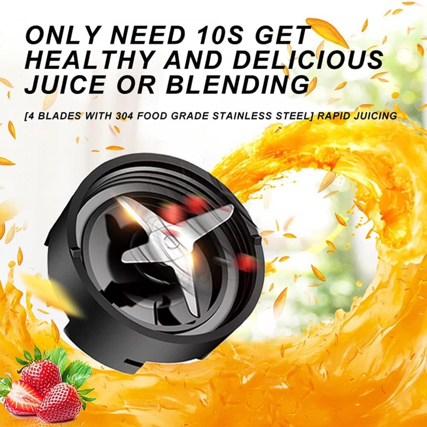 Smart Crushed Ice Blender, Fashionable Portable Smoothie Blender, Food Blender, Milkshake Maker, Fruit Blender Smoothie, Soy Milk Making