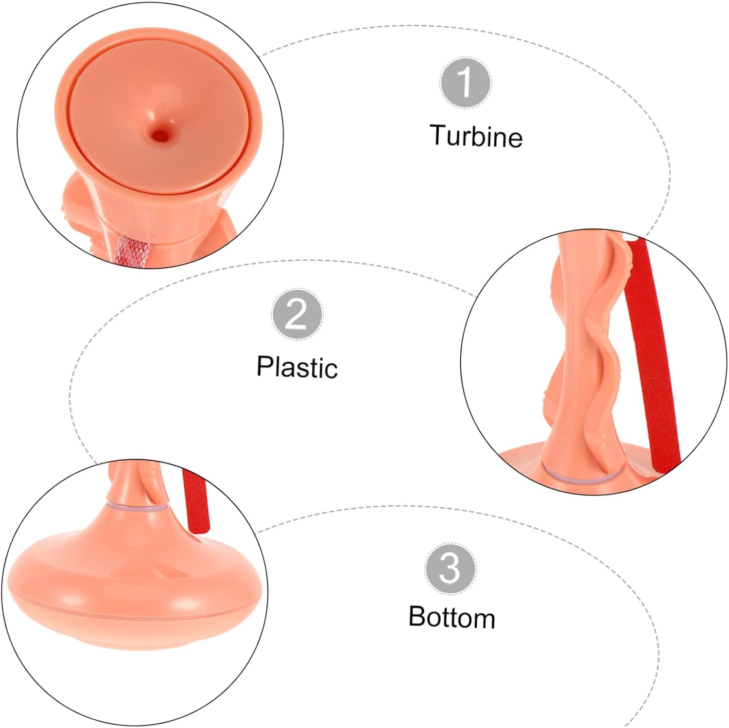 VILLCASE 360degree Portable Washing Machine Sonic Rotation Laundry Machine Dryer