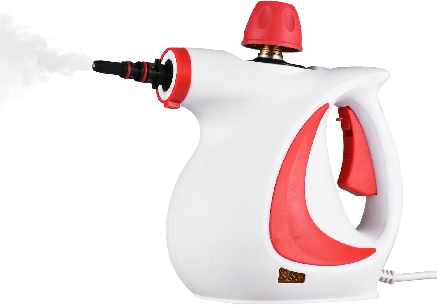 Handheld Steam Cleaner, 1050W High Temperature Pressurized Steam Cleaning Machine with 9PCS Accessory, Portable Multifunction Steamer for Kitchen Sofa Bathroom Car Window (US Plug)