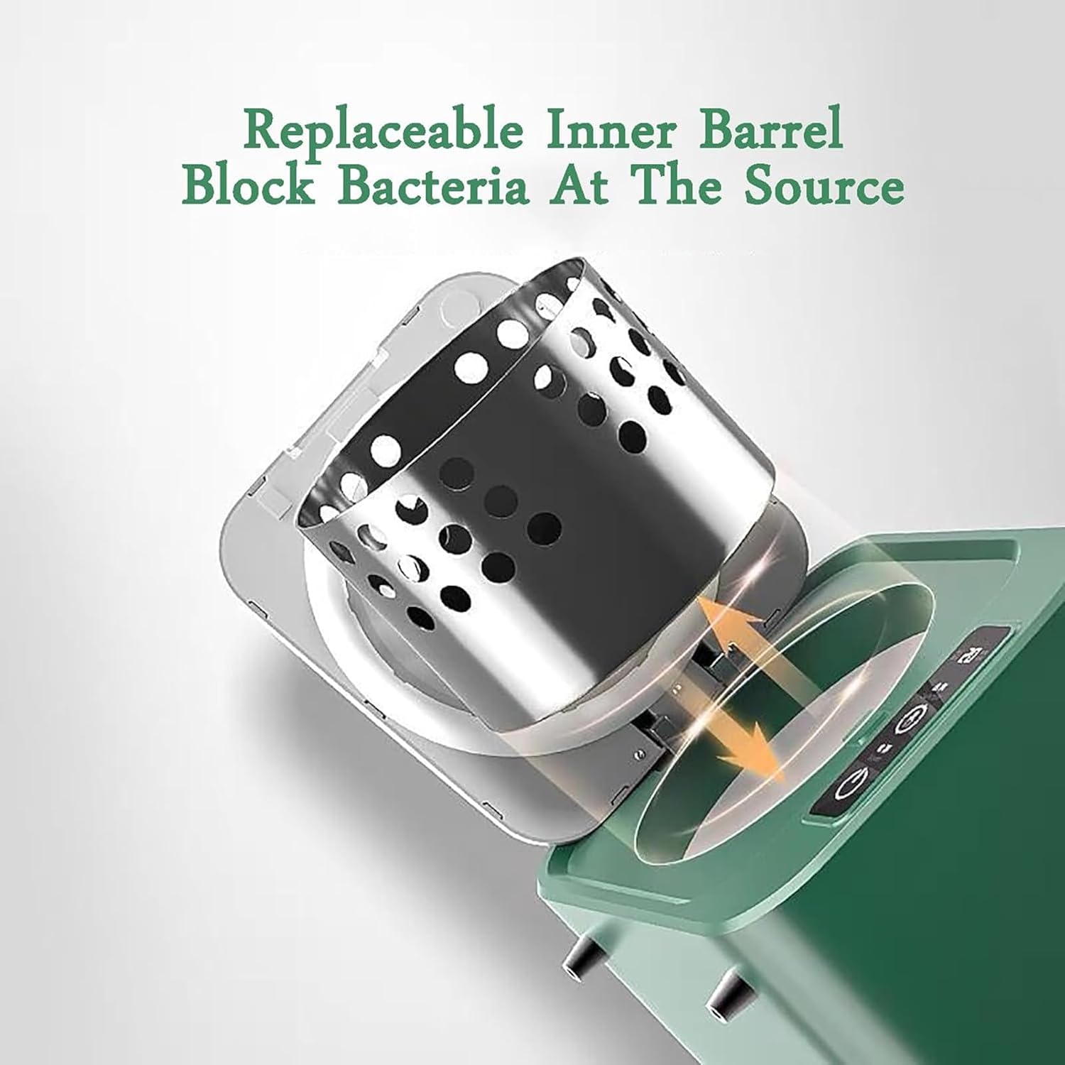 McbeAn Small Tumble Dryer, Mini Electric Clothes Dryer, Quick Drying in 30 Minutes, 3 Gear Adjustment, Dry Clothes Capacity 1kg, 3D Drying, with Stainless Steel Tub, for Apartment, Home, Dorm