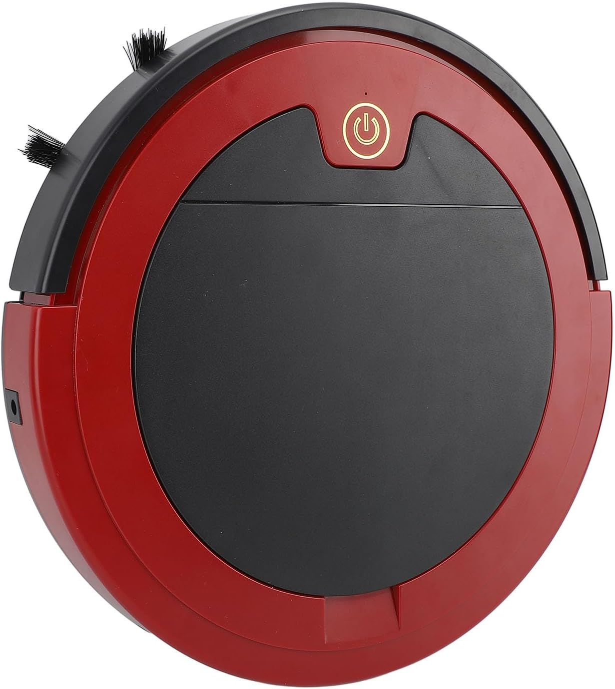 Fabater Robot Vacuum Cleaner, USB Rechargeable Silent Sweeping Robot Effective for Home (Red)