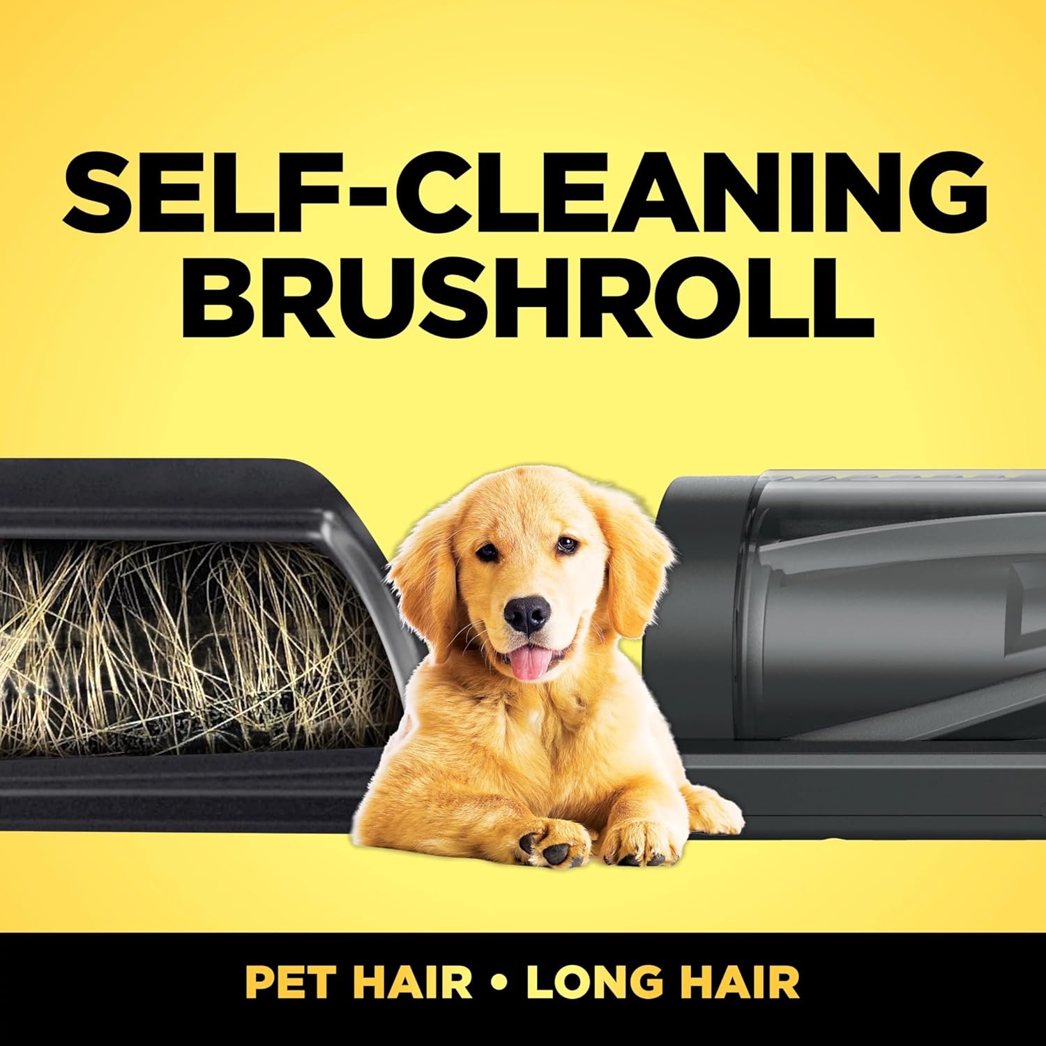 Shark WZ250RD Pet Pro Cordless Stick Vacuum with PowerFins Brushroll, XL Capacity, Self-Cleaning BrushRoll, LED Headlights, 40min Runtime, Perfect for Pets, Red (Renewed)