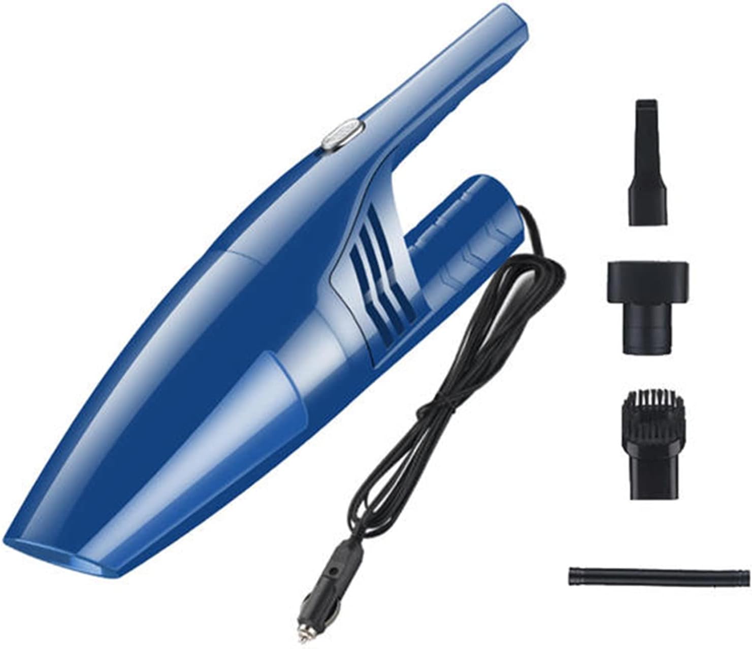 6000PA Portable Car Vacuum Cleaner 120W High Power Handheld Vacuum 16 Ft Cord for Car Interior Accessories Cleaning with Wet Or Dry,Blue