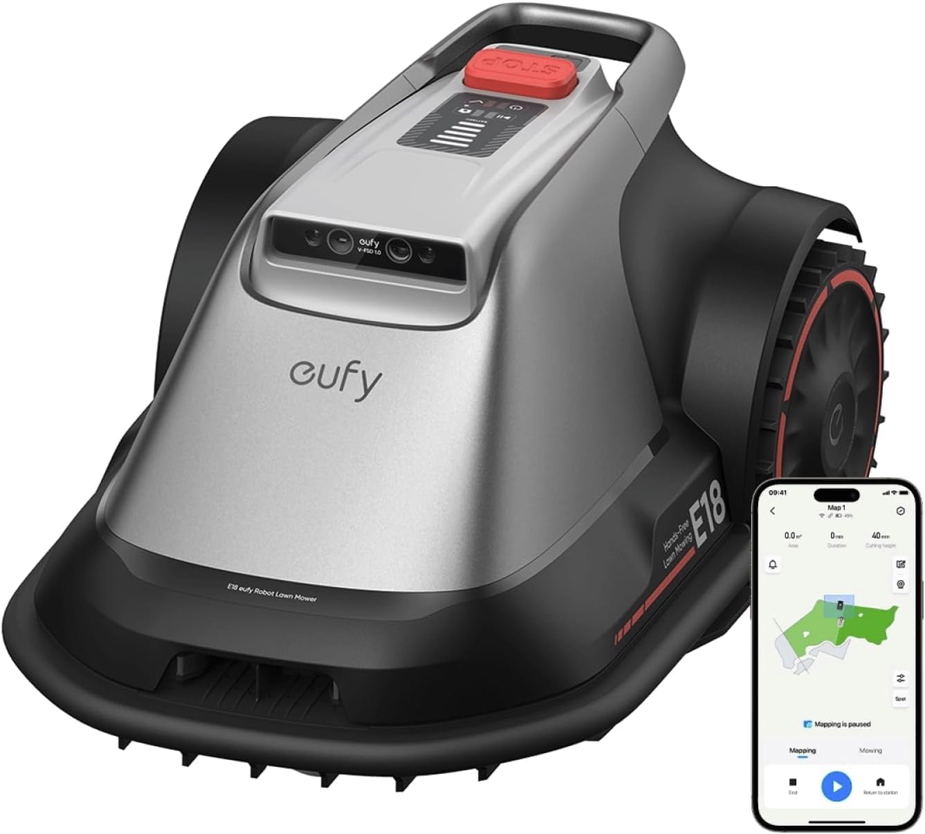 eufy Robot Vacuum C20 Omni E18 Robot Lawn Mower with 0.3 Acres