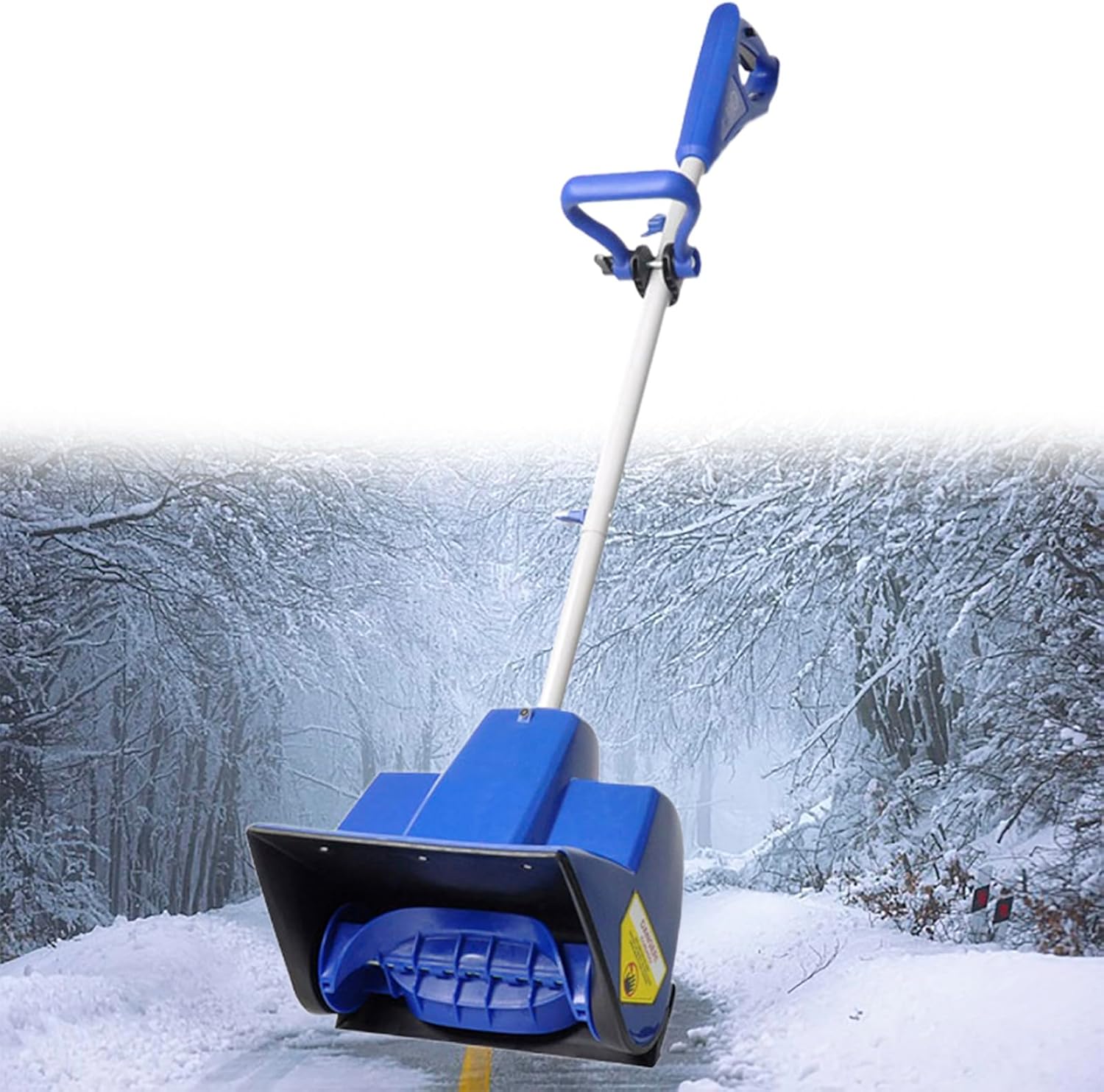 28cm Brushless Cordless Snow Shovel, 2 Battery and Charger Included, Cordless Snow Blower, Battery Snow Blower, for Driveway, Patio, and Deck Clearing