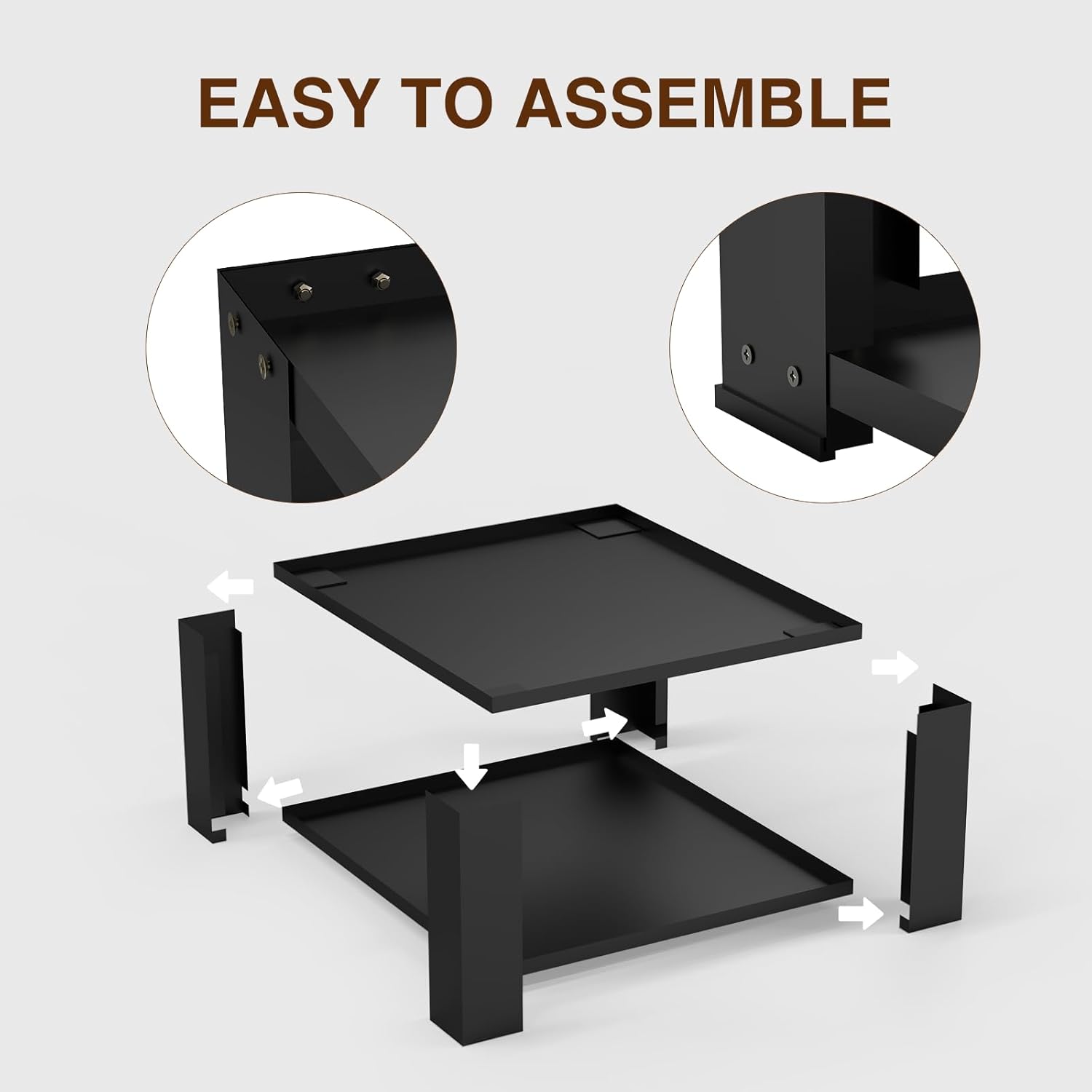 YAFF Laundry Pedestal for Washer and Dryer - Fit 27 and 28 Inch Washer and Dryer Stand Heavy Duty Steel 700lbs Capacity Universal Washing Machine Raiser 15.7'' Height Black