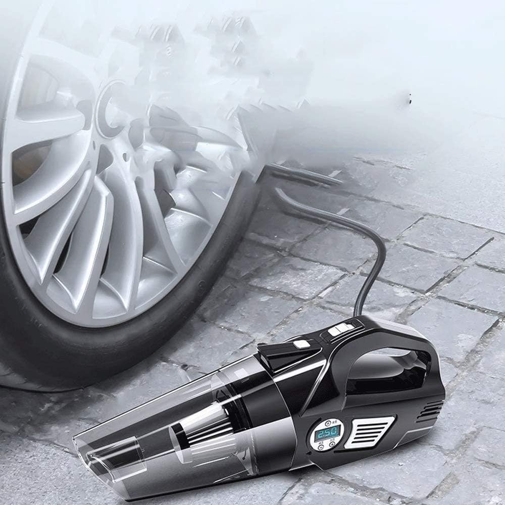 Handheld Cordless Vacuum Cleaner Rechargeable and Cyce Suction Lightweight Hand Vac 4 in 1 Vacuum Cleaner/Inflation/Lighting/tire Pressure Measurement