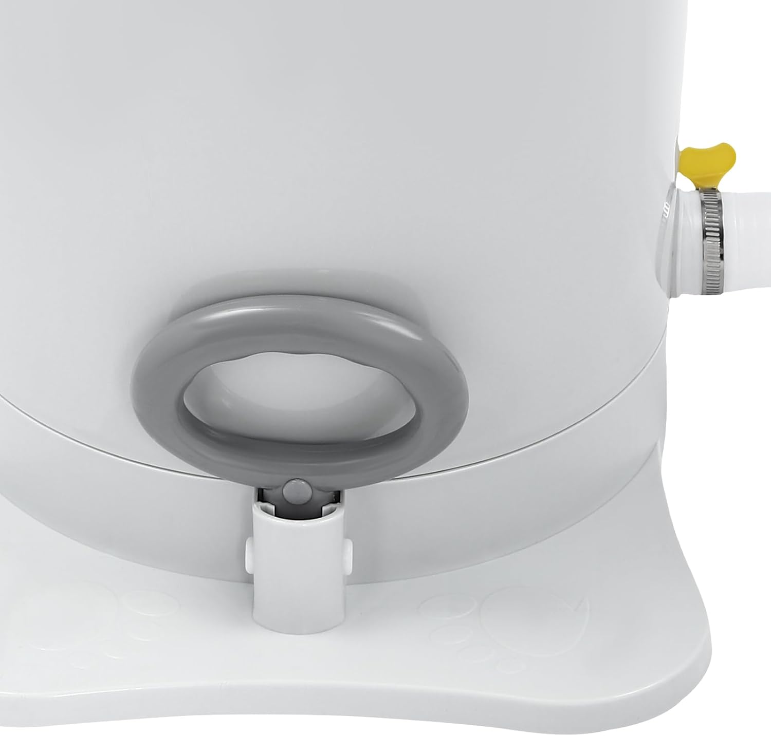 12L/3.17Gal Manual Dehydrator, Mini Manual Dehydrator Washing Machine, Foot Operated Non-Electric Dehydrator for Camping, Traveling, Student Residence, And Hotel Use