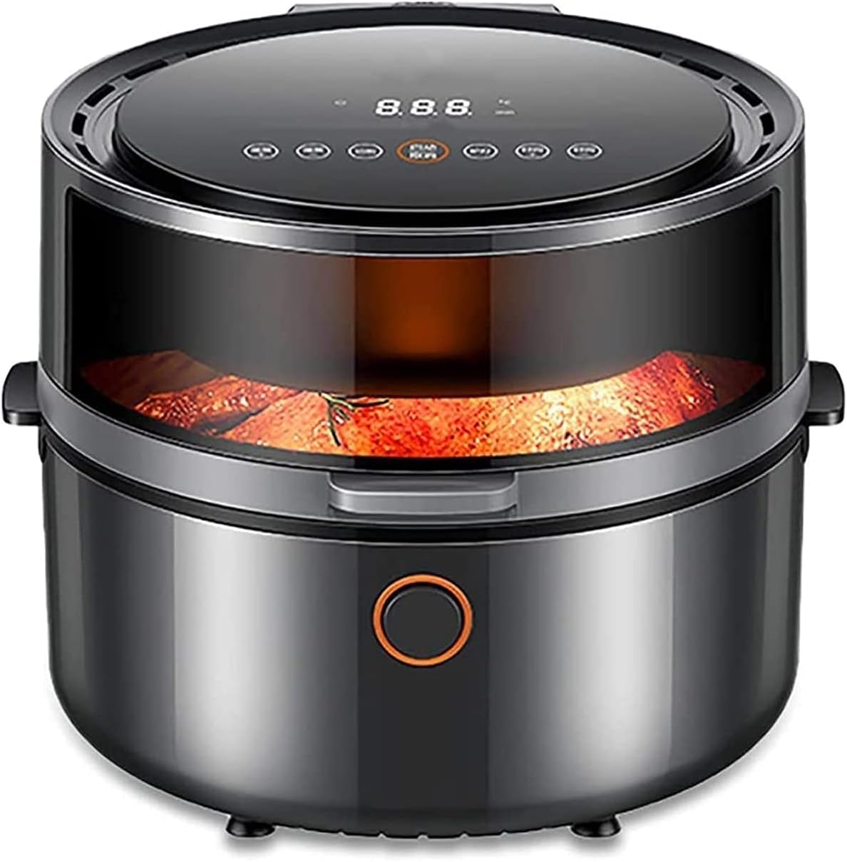 5.8Qt Digital Air Fryer, Dehydrator Cooker for Air Fry, Bake, Dehydrate, Ferment, Roast, Rotisserie