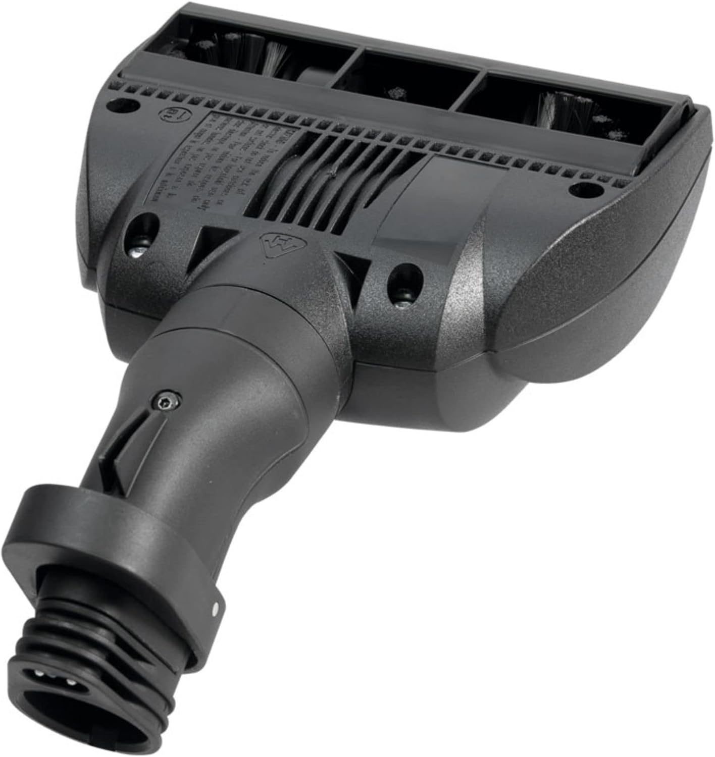 Wessel-Werk HEB 160 Compact Hand Held Electric Power Brush, 120v Vacuum Powerhead with Swivel Neck and Flush Fitting Adapter Plug for Hose Handle