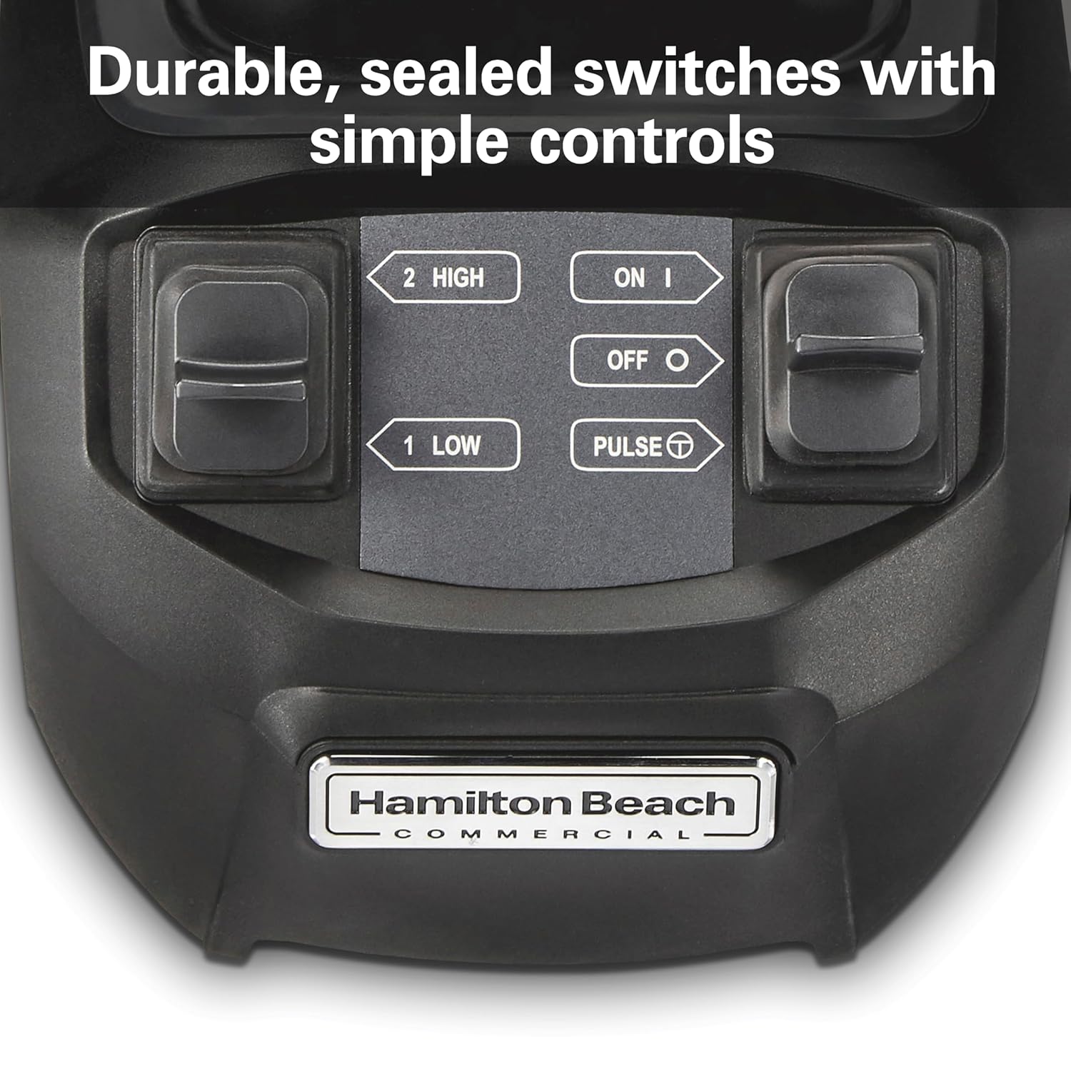 Hamilton Beach Commercial HBB255S Rio Stainless-Steel Bar Blender, 1.6 Horsepower, 32 Ounce Capacity, NSF Certified