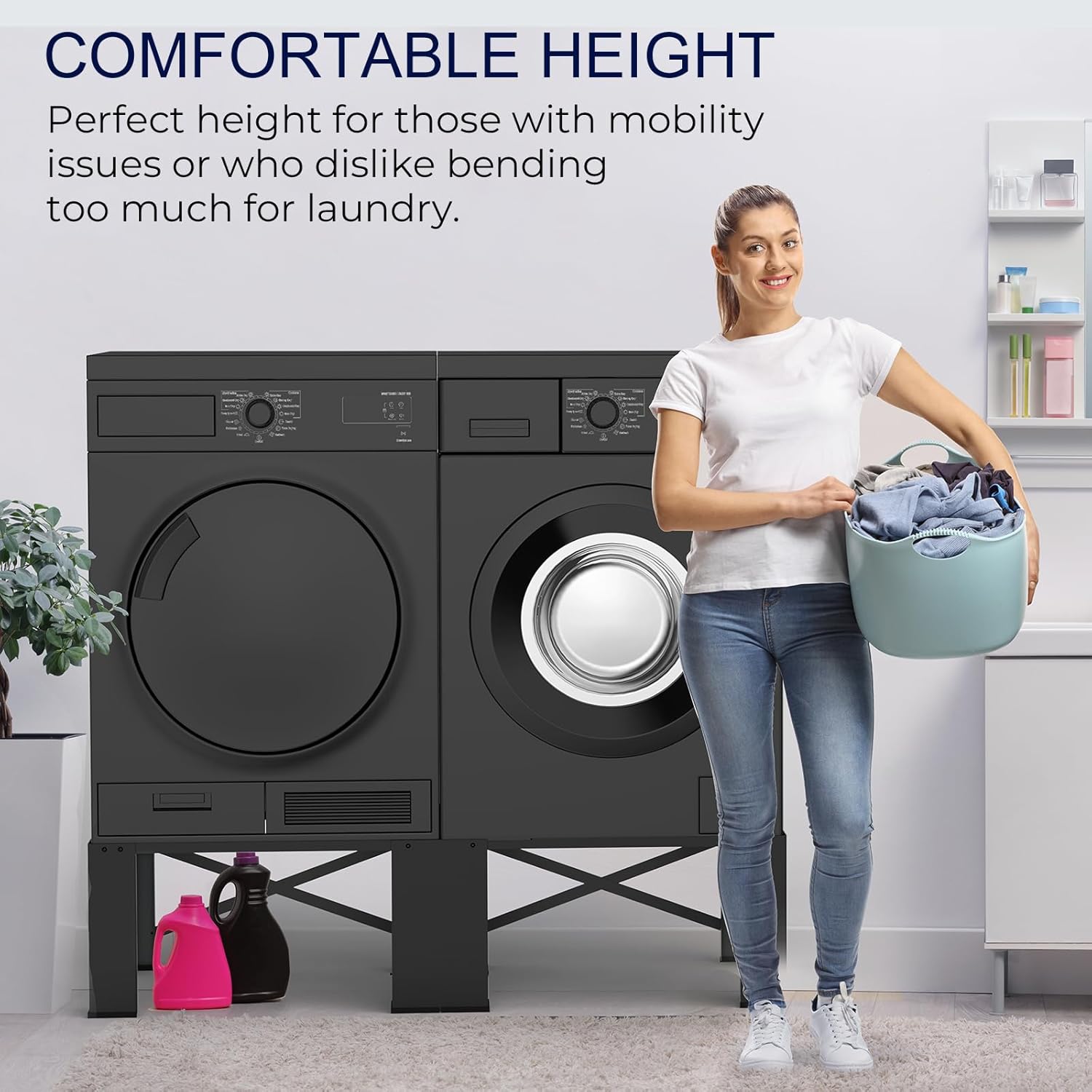 2 in 1 Washer Dryer Pedestals, 13