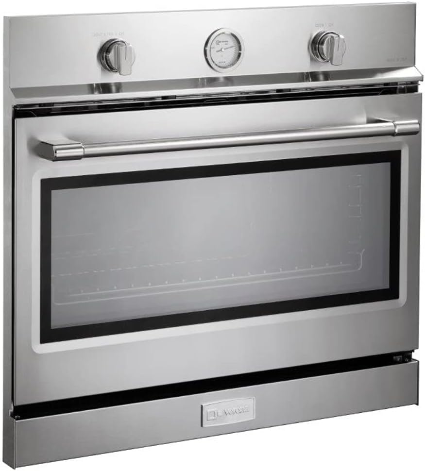 Verona VEBIG30NSS 30 inch Built-In Gas Single Wall Oven with 3.5 cu. ft. Capacity, Convection in Stainless Steel