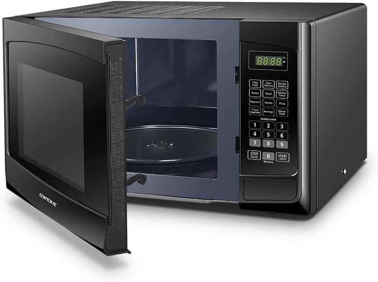 RV Built-In Microwave Oven | Perfect RV Replacement | 900W Power, 10 Power Levels | Easy-Clean Interior | LED Display | Quick-Cook Settings | RV-980B