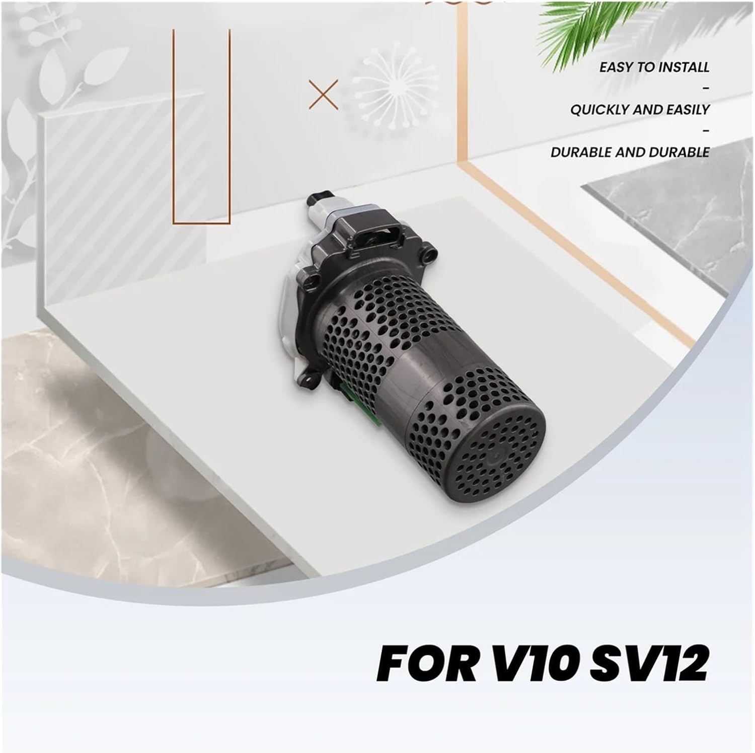 Parts Vacuum Replacement Clean Spare Parts Motor Display Vacuum Cleaner Motor Motherboard，Compatible for Dyson， V10 SV12