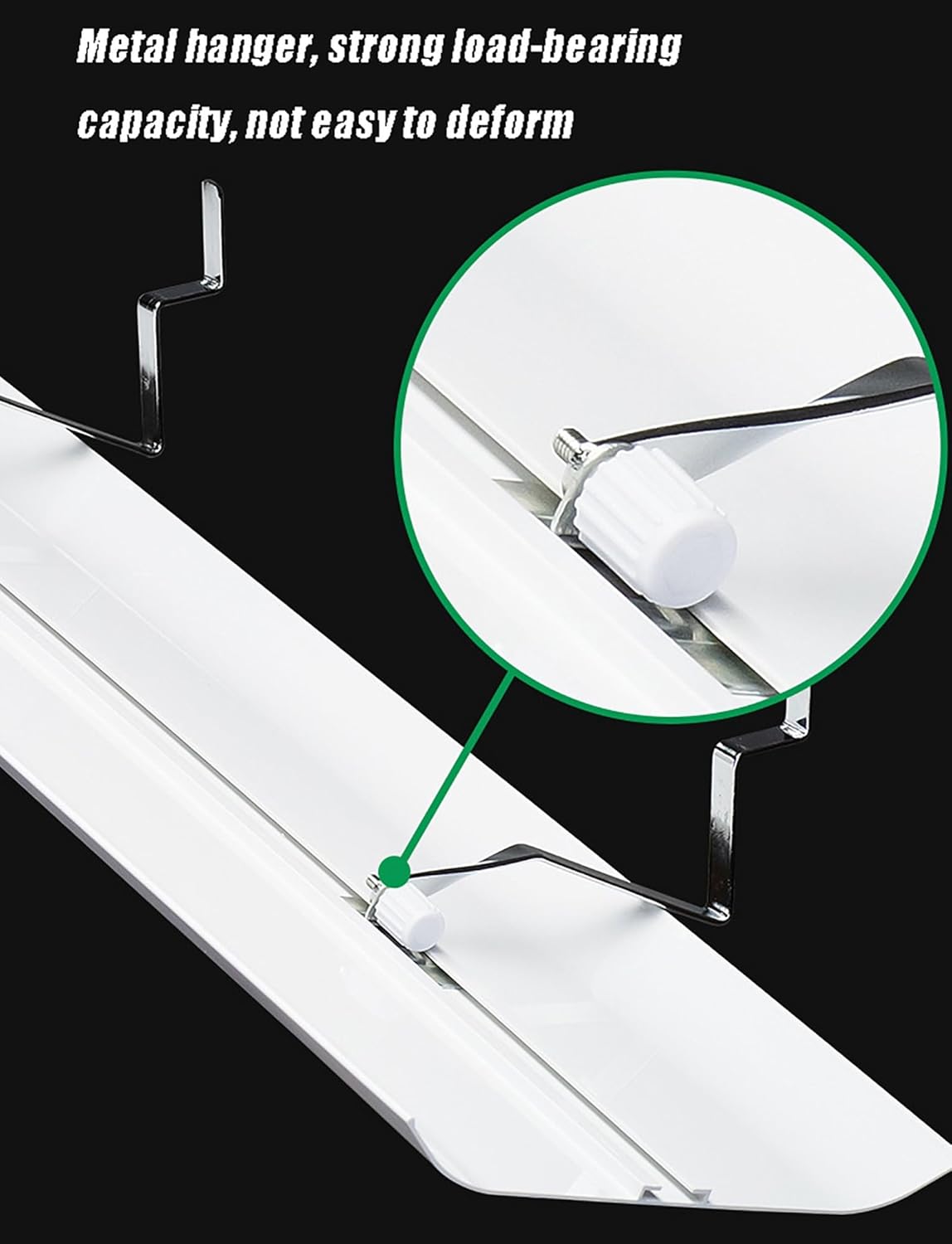 Air Conditioner Deflector Central AC Air Flow Deflector Prevent The Cold Air from Blowing Straight, Angle Adjustable, Applies to Commercial Office Public Area Home